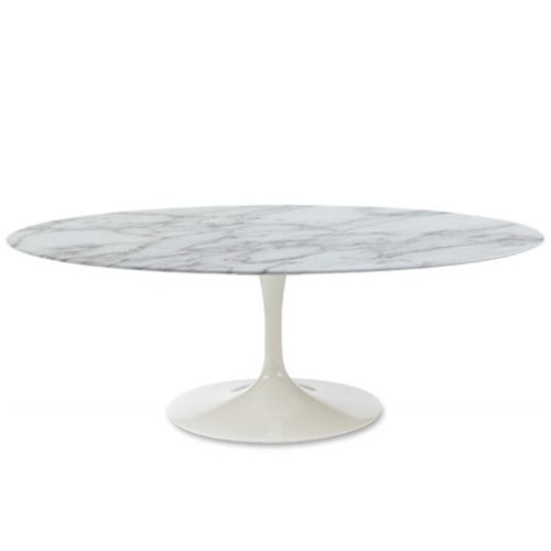 Стол Tulip Oval Marble